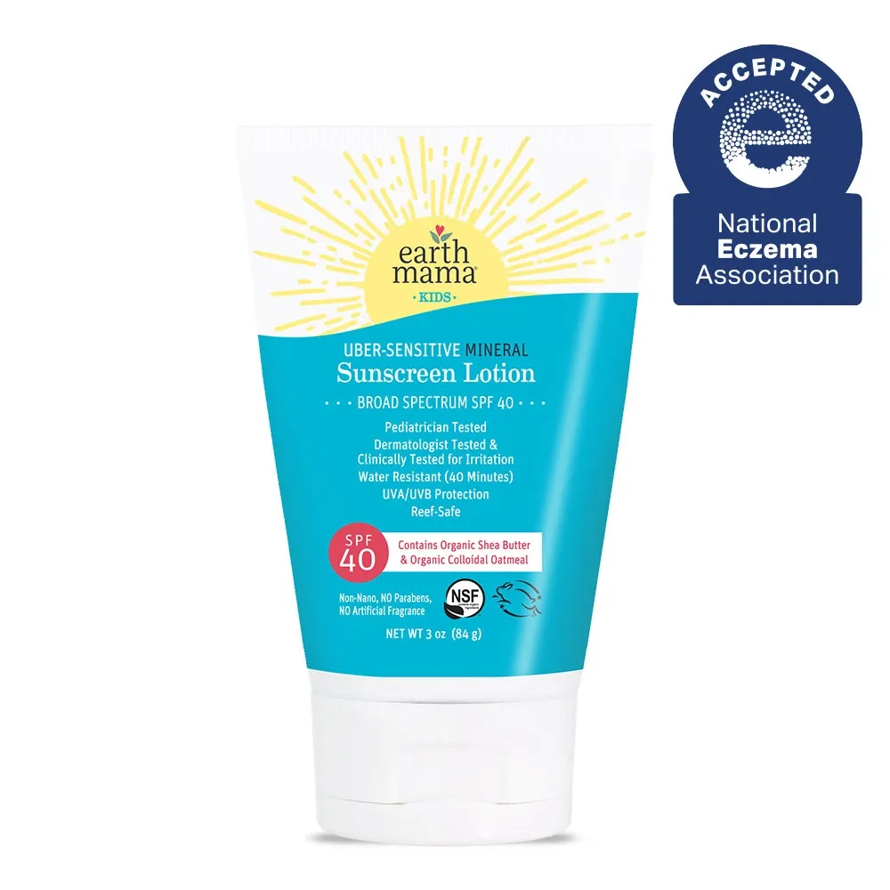 Earth Mama Organics Mineral Sunscreen Lotion SPF 40