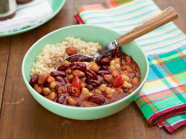 Three bean chili