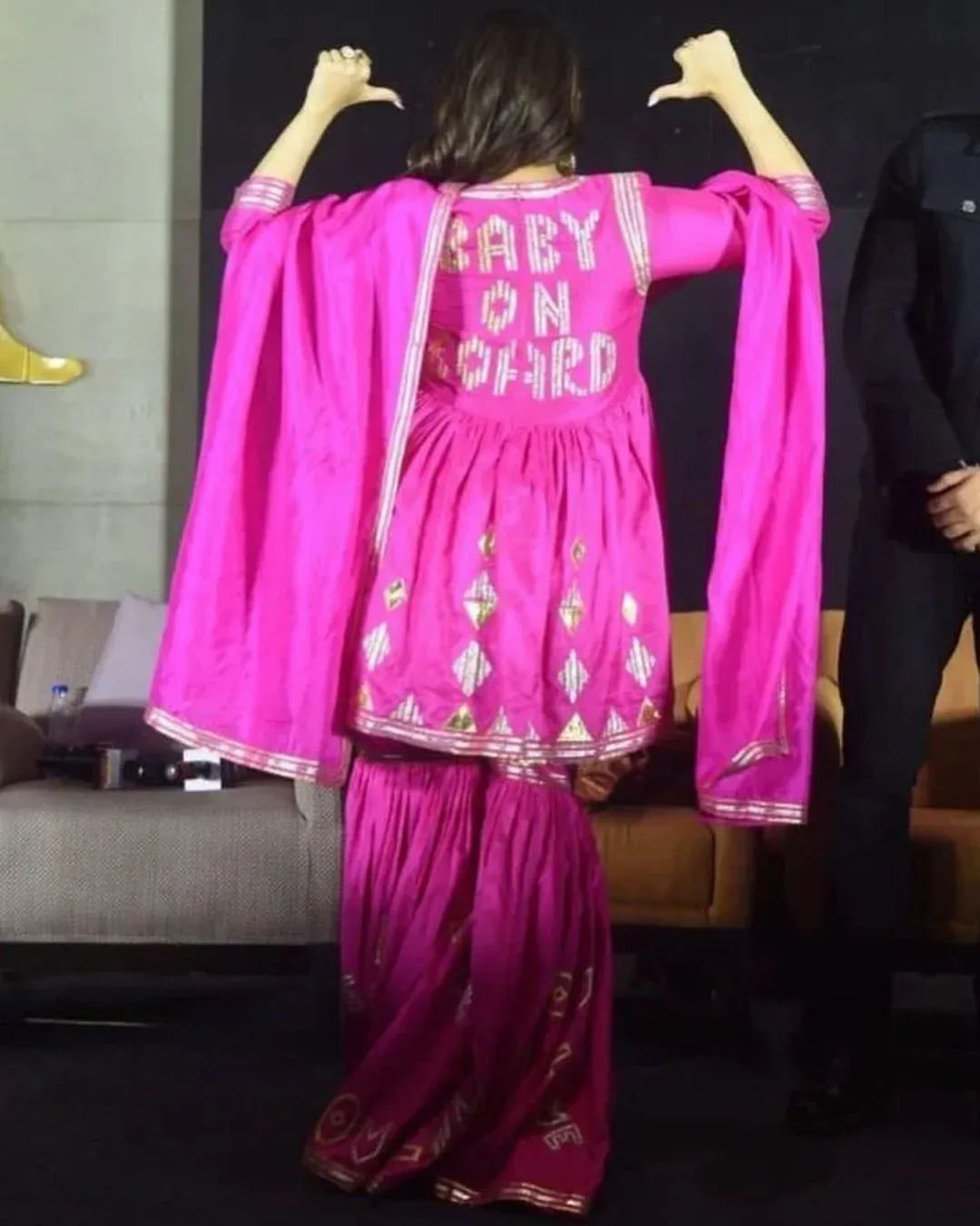 Alia Bhatt's Pink Gharara