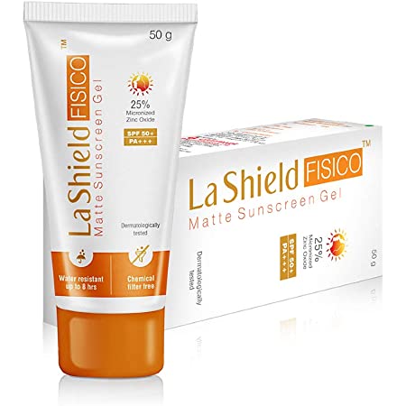 La Shield Fisico SPF 50+ and PA+++ Transparent Sunscreen Gel