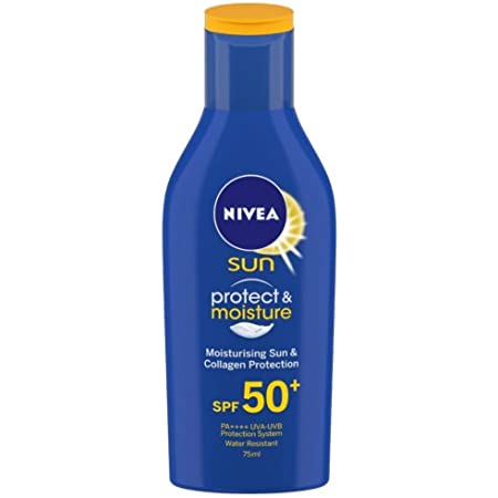 NIVEA Sun Lotion, SPF 50, With UVA & UVB Protection, Water Resistant Sunscreen For Men & Women 