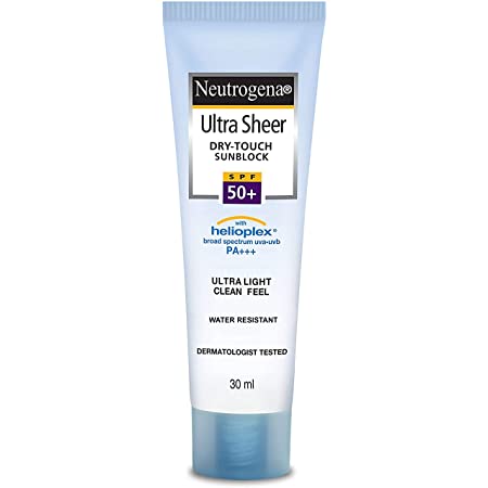 Neutrogena Ultra Sheer Dry-Touch Sunblock SPF 50+ Sunscreen For Women And Men 