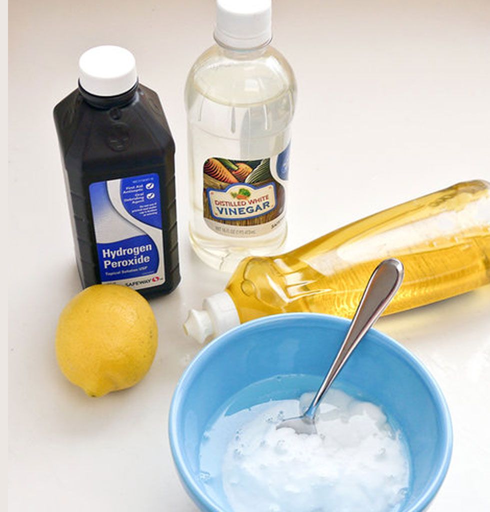 Baking Soda with Hydrogen Peroxide 