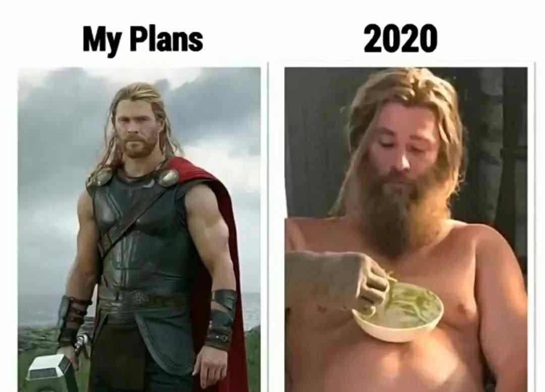 My Plans vs 2020 