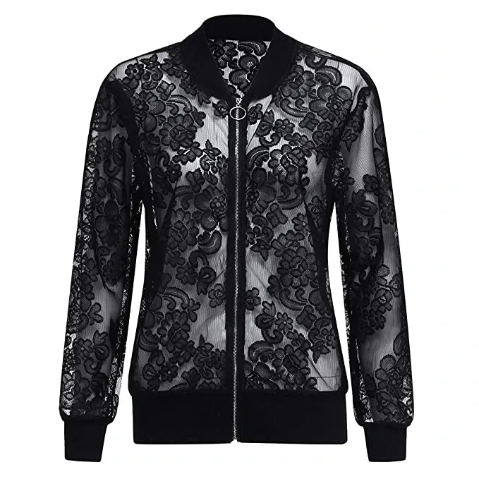 iQKA Women's Retro Bomber Jacket