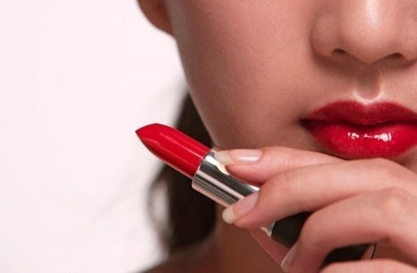 Bright Red Lipstick