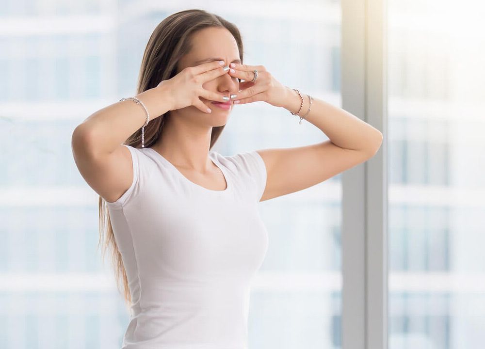 Tight Eyes Face Fat Exercise