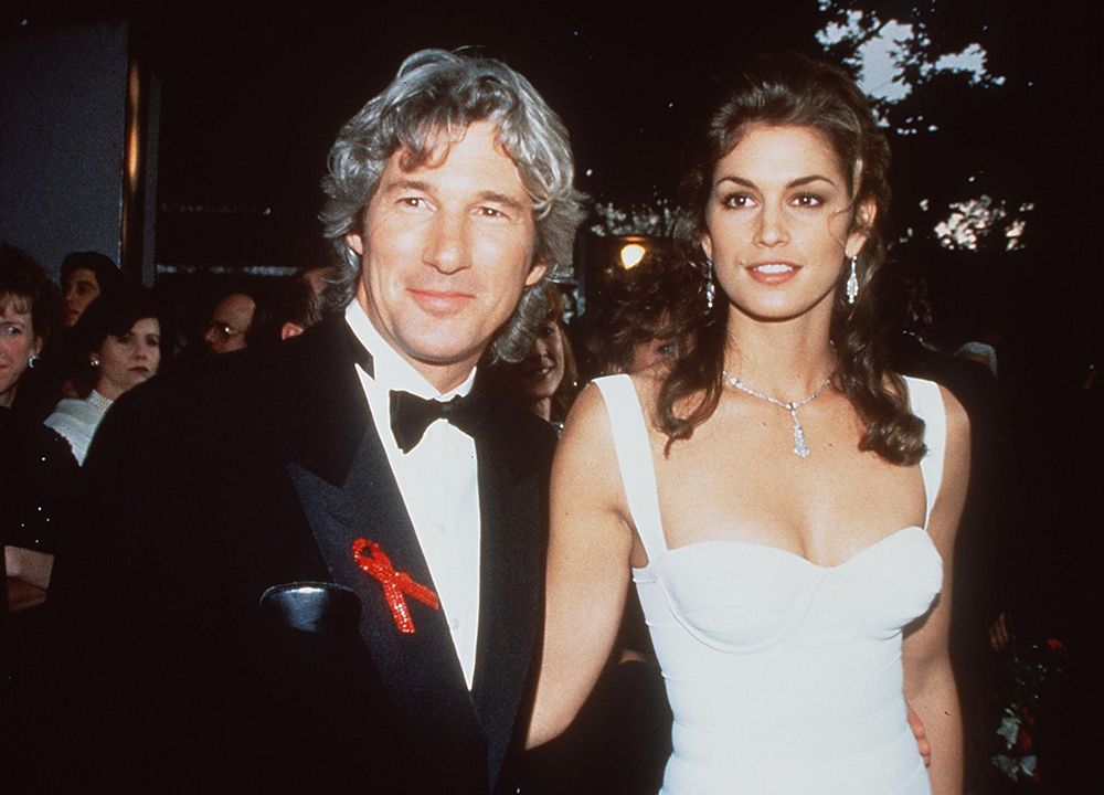 Richard Gere and Cindy Crawford