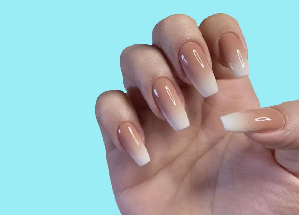 Ombre Nude Nails