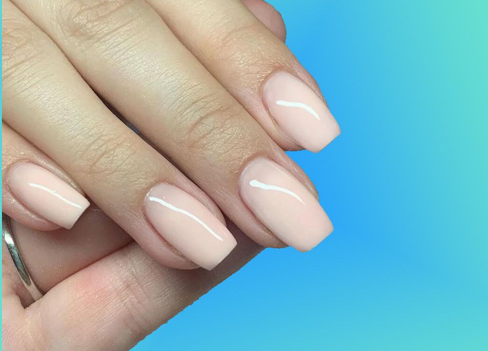 Acrylic Nude Nails