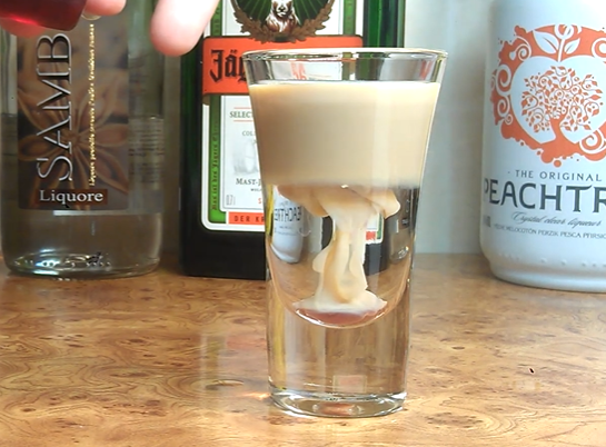 Buttery Nipple Cocktail